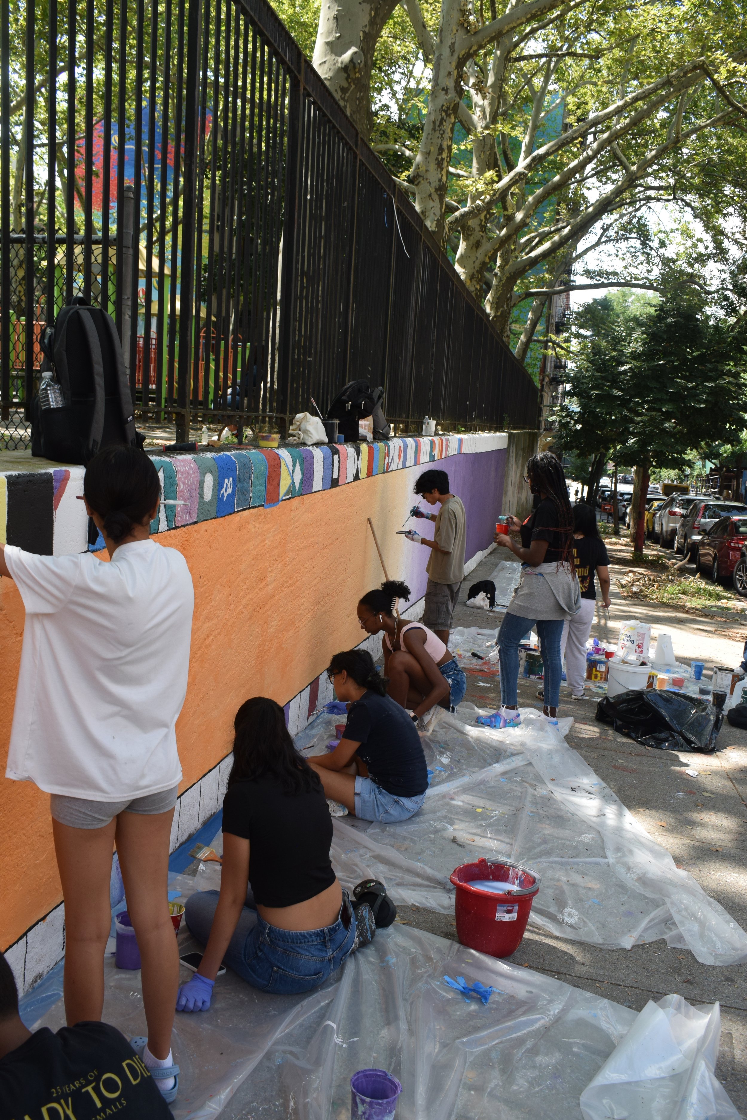 Our Voices Mural Production